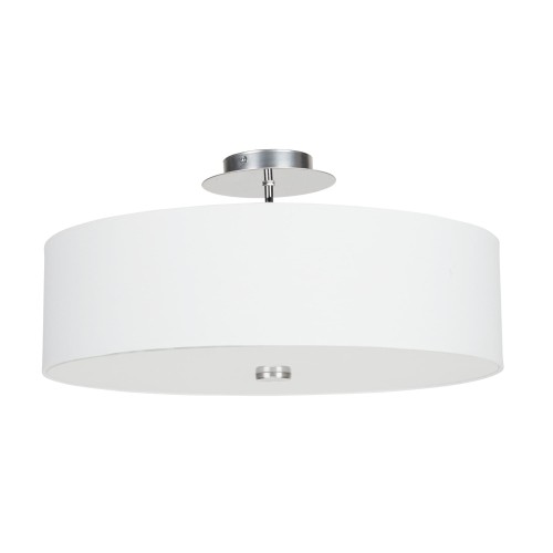 Plafon VIVIANE WHITE, biała lampa sufitowa