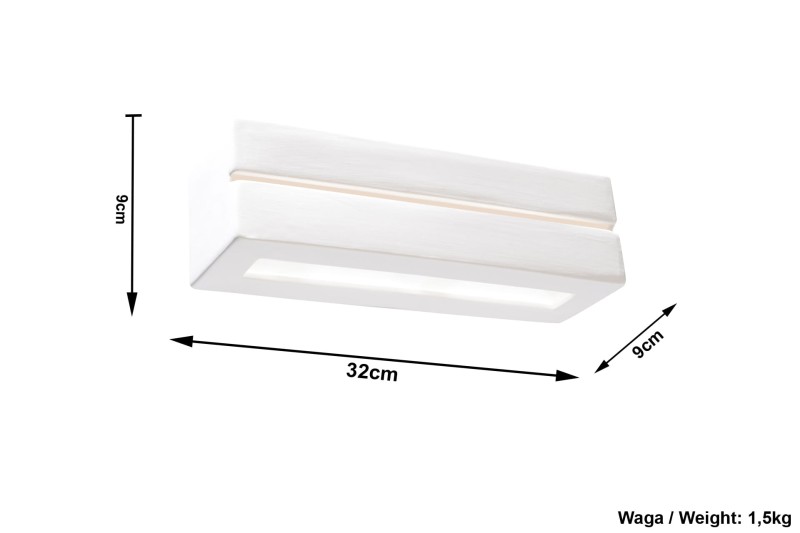 Kinkiet Ceramiczny VEGA LINE-3938923