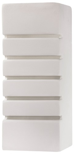 Nowoczesny ceramiczny biały kinkiet Samir