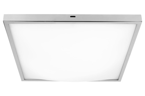 Plafon LOS 40 Chrom, lampa sufitowa kwadratowa 2x E27