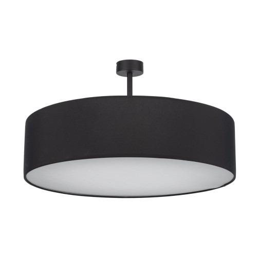 RONDO BLACK LAMPA SUFITOWA 4 PŁ 600
