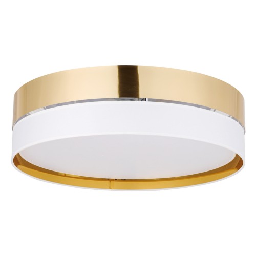 HILTON WHITE/GOLD LAMPA SUFITOWA 4 PŁ 600