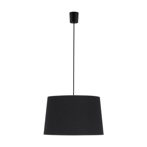 MAJA BLACK LAMPA WISZĄCA CZARNA Z ABAŻUREM