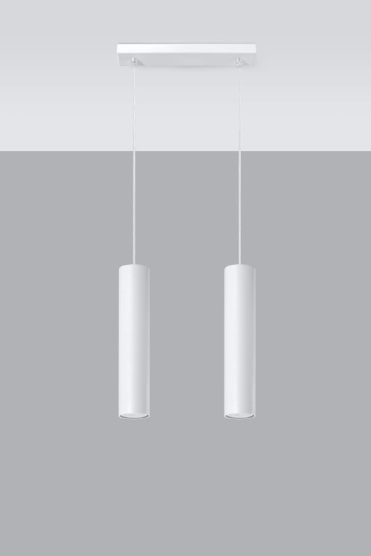 Lampa Wisząca LAGOS 2 Biały-3939318