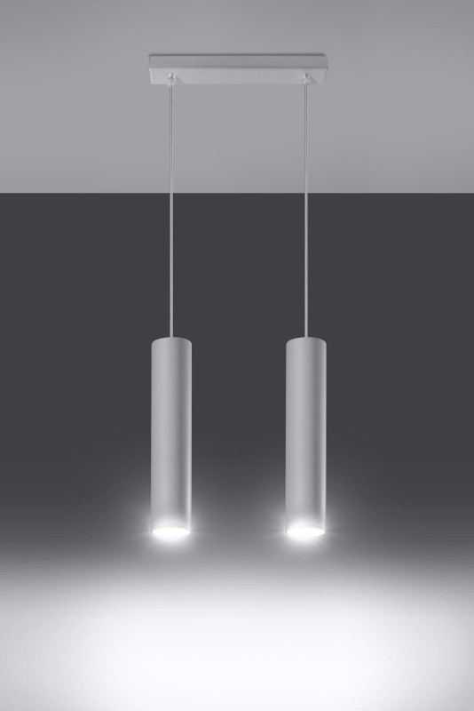 Lampa Wisząca LAGOS 2 Biały-3939319