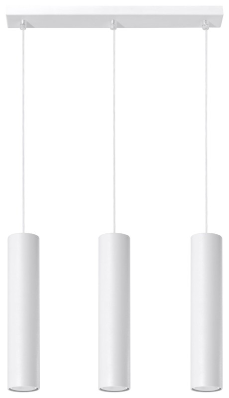 Lampa Wisząca LAGOS 3 Biały-3939321