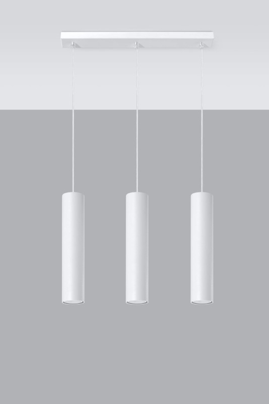 Lampa Wisząca LAGOS 3 Biały-3939322