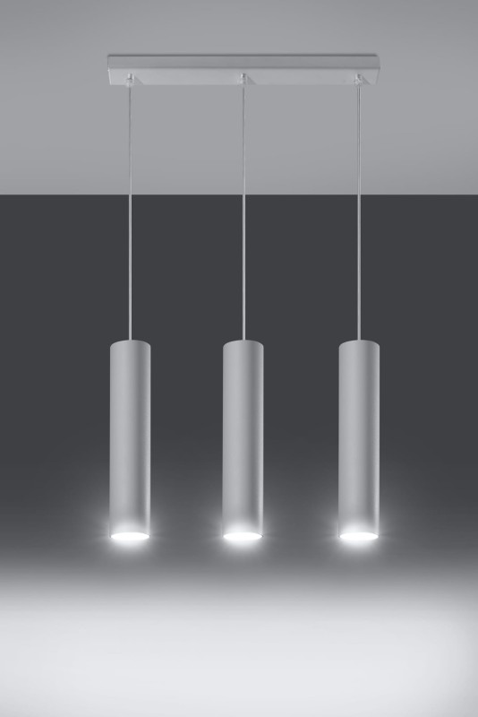 Lampa Wisząca LAGOS 3 Biały-3939323
