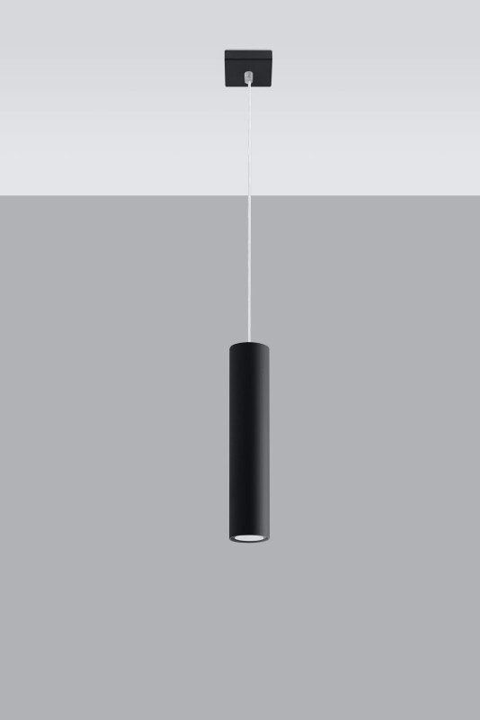 Lampa Wisząca LAGOS 1 Czarny-3939330