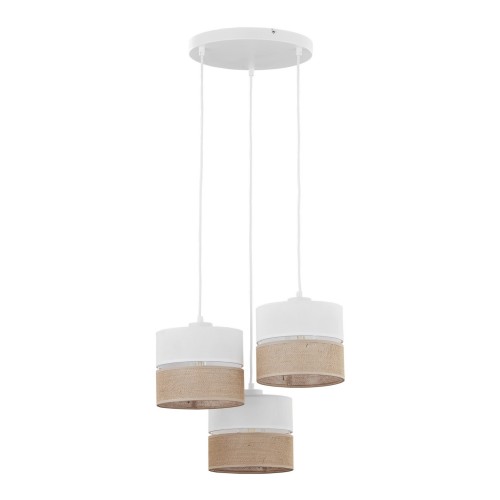 LINOBIANCO LAMPA WISZĄCA 3 PŁ