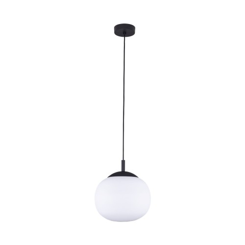VIBE WHITE LAMPA WISZĄCA 1xE27 KULA BIAŁA 25 cm