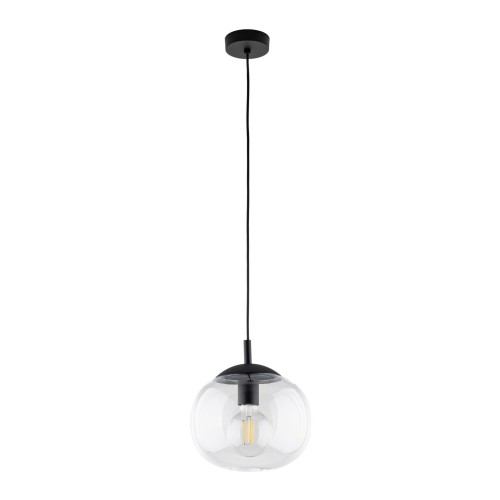VIBE TRANSPARENT LAMPA WISZĄCA 1xE27 KULA TRANSPARENTNA  25 cm