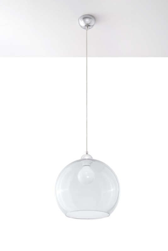 Lampa Wisząca BALL Transparentny-3938994