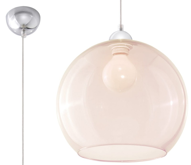 Lampa Wisząca BALL Szampański-3938998