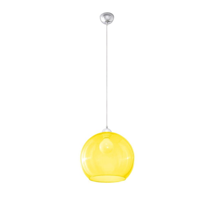 Lampa Wisząca BALL Żółta-3939016