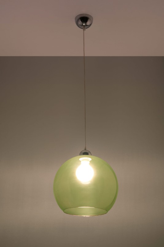 Lampa Wisząca BALL Zielona-3939025