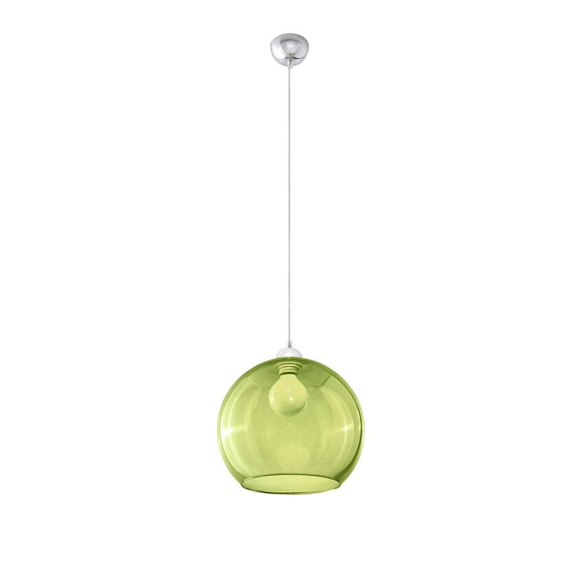 Lampa Wisząca BALL Zielona-3939026
