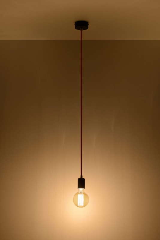 Lampa Wisząca EDISON Czarna-3938512