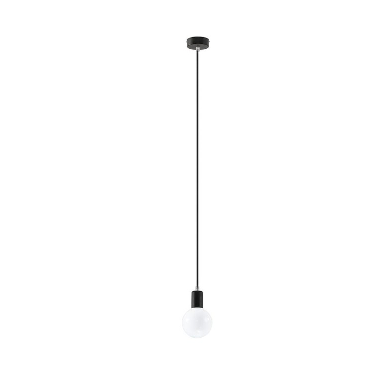 Lampa Wisząca EDISON Czarna-3938515