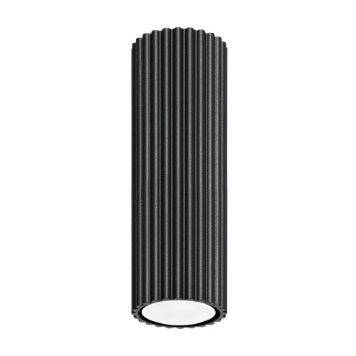 Plafon KARBON 20 czarny – podwójny plafon sufitowy w czarnym kolorze do salonu, kuchni i korytarza