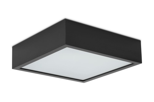 Plafon TIKA 305 drewniany czarny