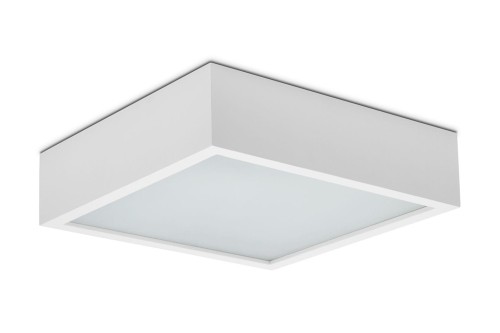 Plafon TIKA 305 drewniany biały