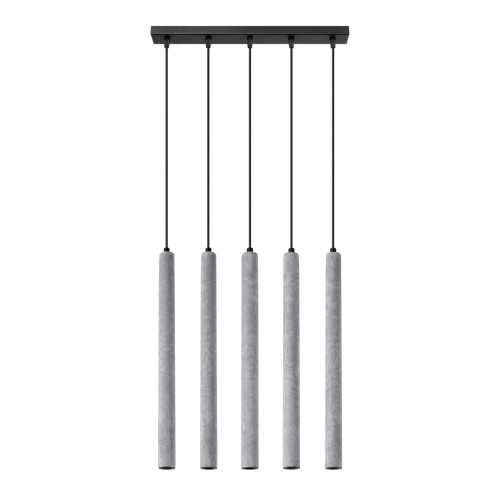 Lampa wisząca PASTELO 5L beton