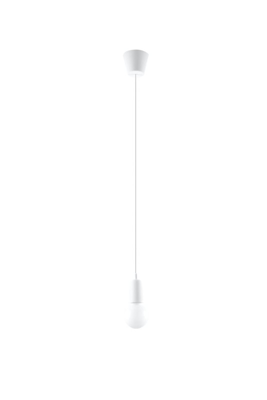 Lampa wisząca DIEGO 1 biała-3940045