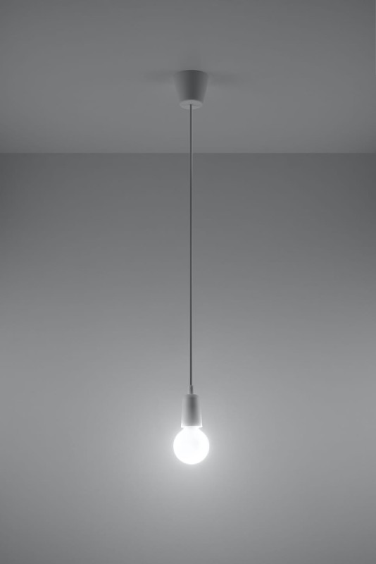 Lampa wisząca DIEGO 1 biała-3940049