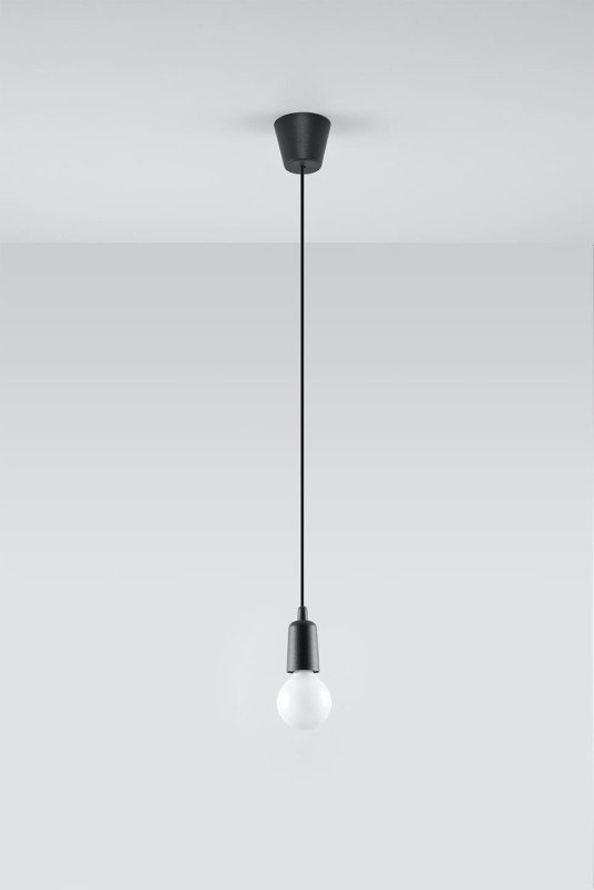 Lampa wisząca DIEGO 1 czarna-3940065