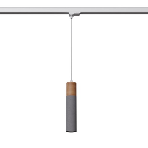 Lampa wisząca ZANE szara GU10 4000K 7W 530lm #W