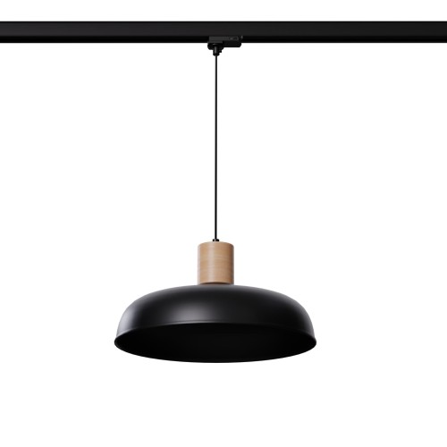 Lampa wisząca INDY czarna E27 4000K 7,5W 690lm