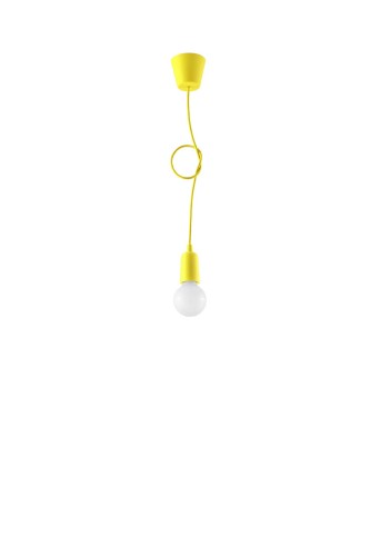  Lampa wisząca DIEGO 1 żółta