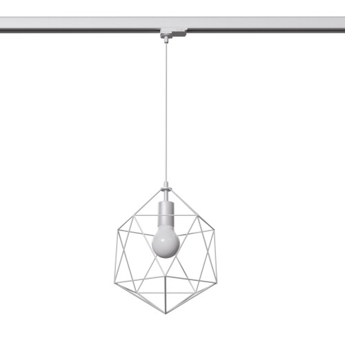 Lampa wisząca GASPARE biała E27