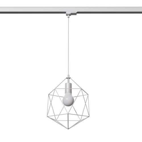 Lampa wisząca GASPARE biała E27 3000K 7,5W 620lm