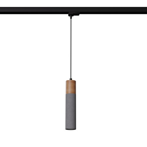 Lampa wisząca ZANE szara GU10 #B