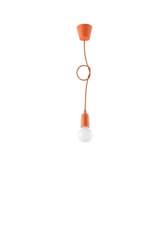  Lampa wisząca DIEGO 1 pomarańczowy 
