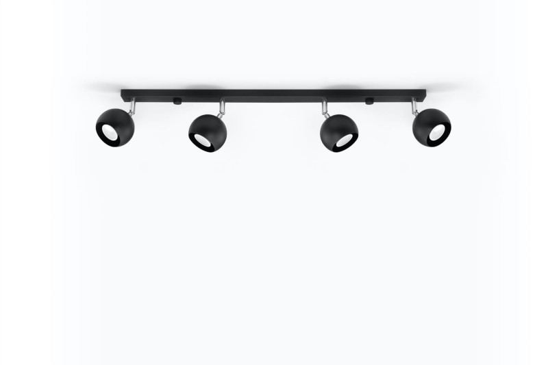 Plafon OCULARE 4L Czarny-3939733