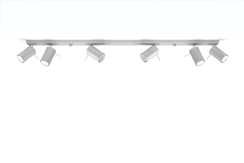 Plafon RING 6L Szary-3939761