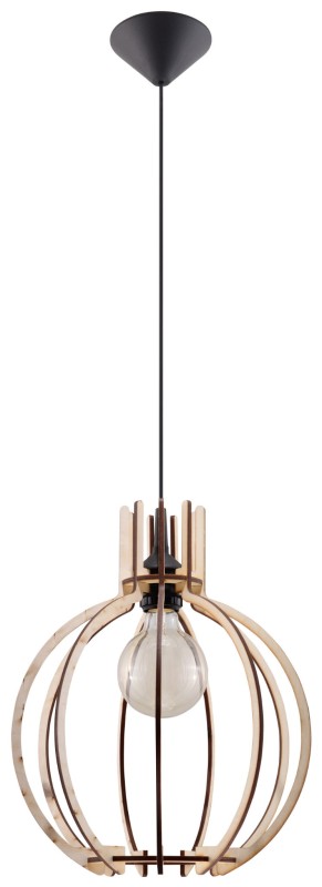 Lampa Wisząca ARANCIA Naturalne Drewno-3939554