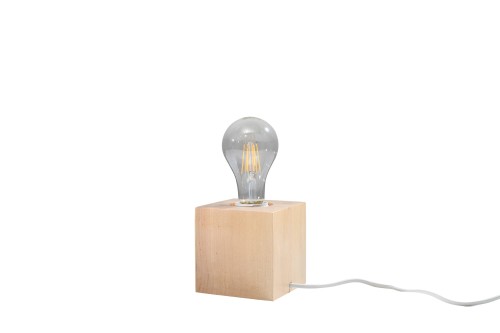  Lampa biurkowa ABEL naturalne drewno