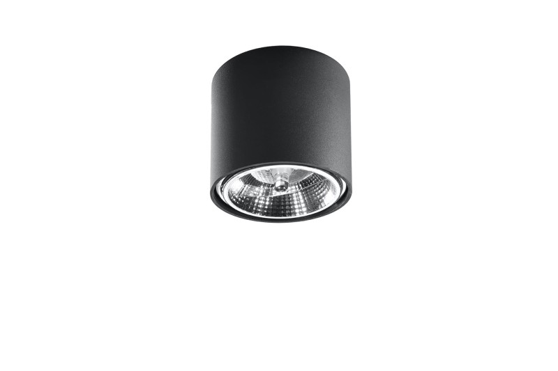 Plafon TIUBE czarny-4716687