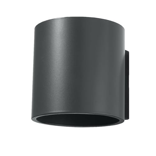  Kinkiet ORBIS 1 Antracyt tuba koło aluminium
