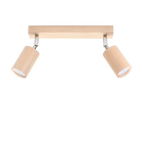  Plafon BERG 2 naturalne drewno regulowana listwa