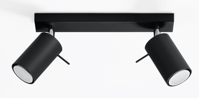 Plafon RING 2 Czarny-3938242