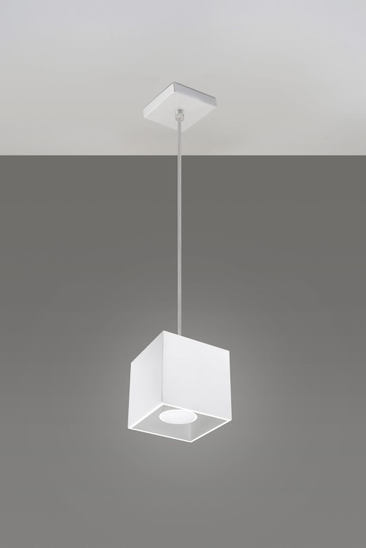 Lampa Wisząca QUAD 1 Biały-3938117