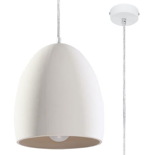 Lampa wisząca ceramiczna FLAWIUSZ-5319080
