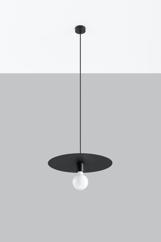 Lampa wisząca FLAVIO czarna-5319124