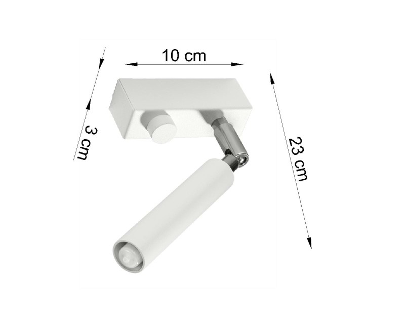 Kinkiet EYETECH 1 biały-5316230