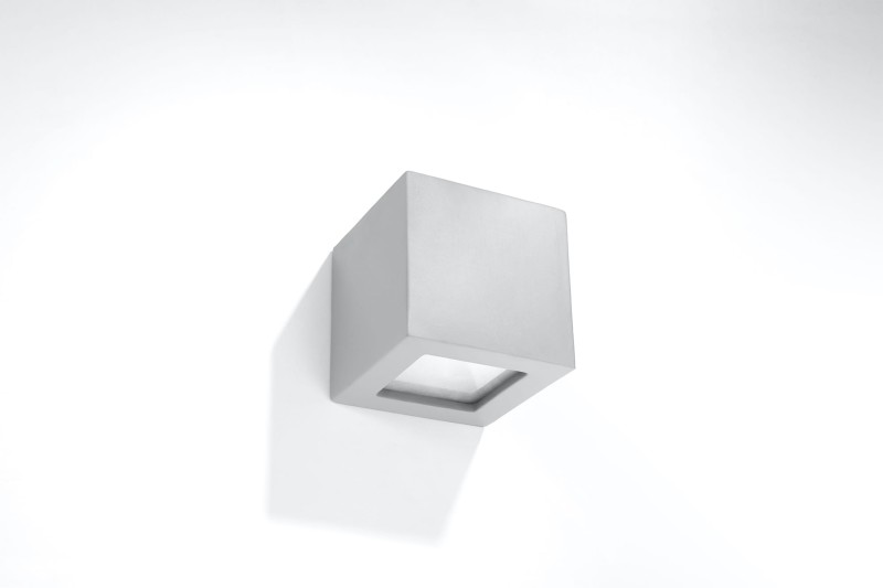 Kinkiet ceramiczny LEO szary-5316136